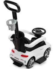 Машинка для катання Caretero (Toyz) Mercedes AMG C63 з батьківською ручкою White